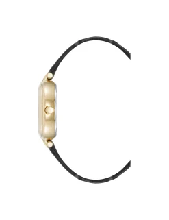 New Anne Klein Consider It Round Leather Band Watch