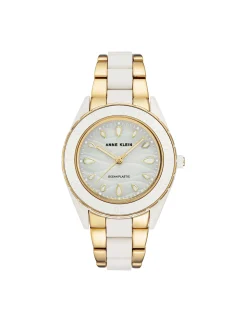 Best Sale Anne Klein Consider It Solar Recycled Ocean Plastic Bracelet Watch