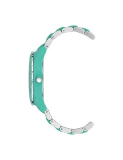 Fashion Anne Klein Consider It Solar Recycled Ocean Plastic Bracelet Watch