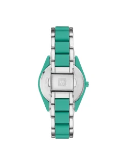 Fashion Anne Klein Consider It Solar Recycled Ocean Plastic Bracelet Watch