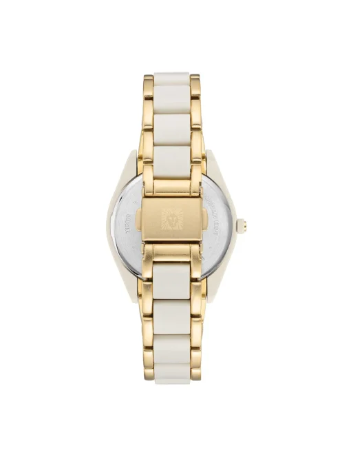 Best Sale Anne Klein Consider It Solar Recycled Ocean Plastic Bracelet Watch