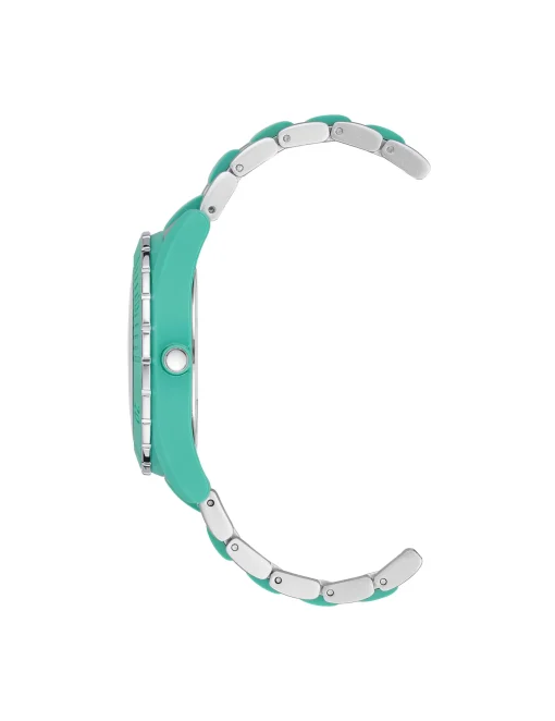 Best Sale Anne Klein Consider It Solar Recycled Ocean Plastic Bracelet Watch