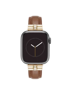Cheap Anne Klein Consider It Sustainable Leather Band For Apple Watch