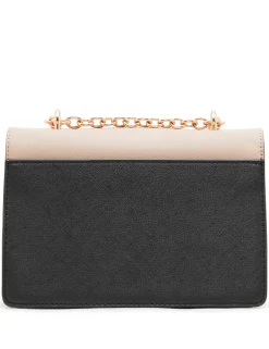 Sale Anne Klein Convertible Flap Shoulder Bag With Flip Lock Timeless Taupe/Black