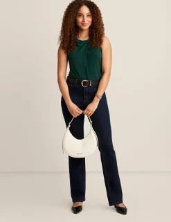 Discount Anne Klein Cowl Neck Collar Top