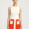 Store Anne Klein Crewneck Sleeveless Sweater Shell- Sale