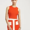 Discount Anne Klein Crewneck Sleeveless Sweater Shell- Sale