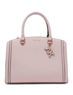 Fashion Anne Klein Croco Trimmed Satchel
