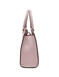 Fashion Anne Klein Croco Trimmed Satchel