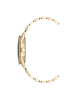Flash Sale Anne Klein Crystal Accented Octagonal Case Watch