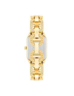New Anne Klein Crystal Accented Open Link Watch