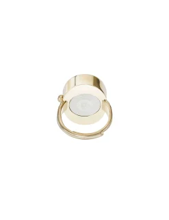 Clearance Anne Klein Crystal Bezel Ring Watch