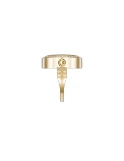 Clearance Anne Klein Crystal Bezel Ring Watch