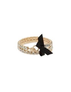 Outlet Anne Klein Crystal Bow Bracelet