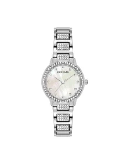 Outlet Anne Klein Crystal Embellished Bracelet Watch