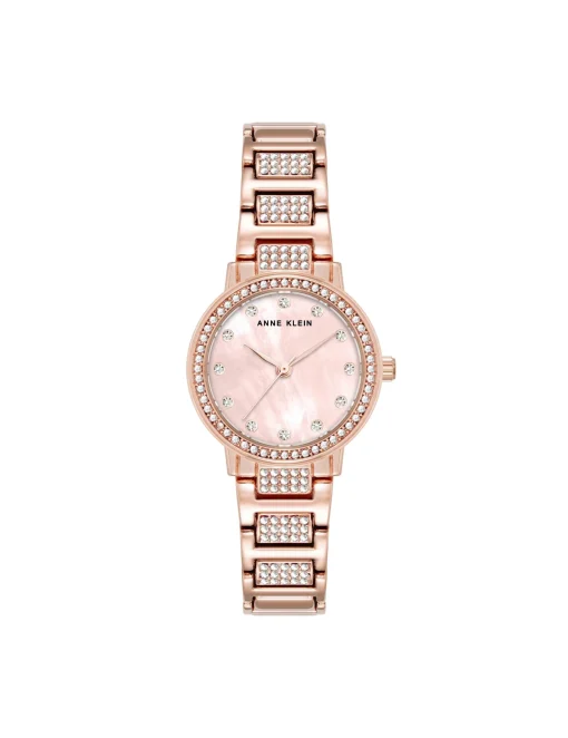 Outlet Anne Klein Crystal Embellished Bracelet Watch