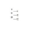 Online Anne Klein Crystal Silver CZ Stud Earrings