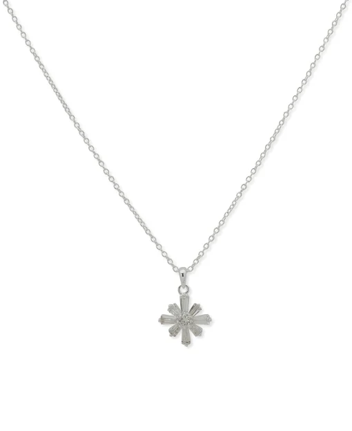 Clearance Anne Klein Crystal Snowflake Pendant Necklace