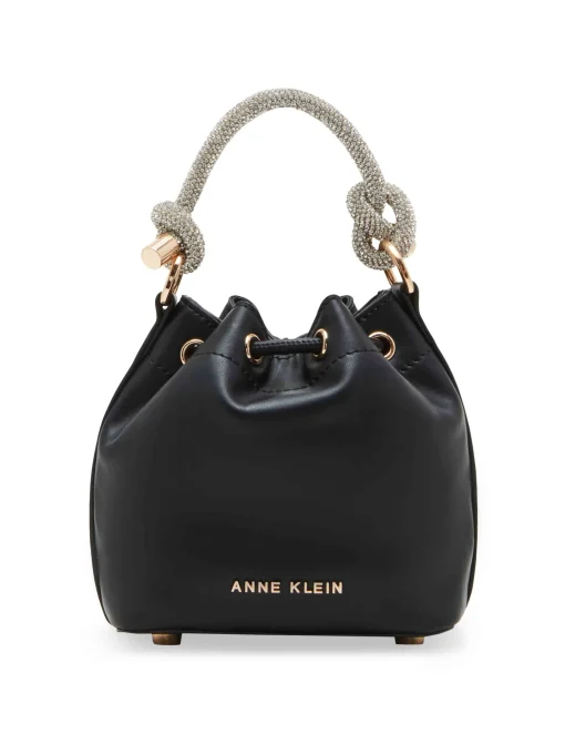 Online Anne Klein Crystalized Handle Mini Bucket