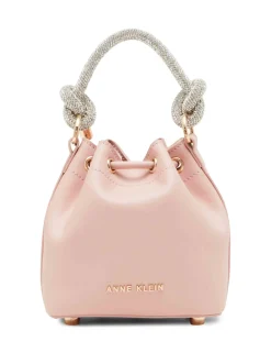 Online Anne Klein Crystalized Handle Mini Bucket