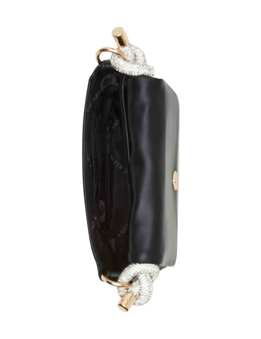 Hot Anne Klein Crystalized Handle Mini Flap Crossbody