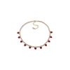 Discount Anne Klein Cup Chain Necklace With Siam Heart Stones