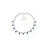 Flash Sale Anne Klein Cup Chain Necklace With Siam Heart Stones