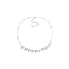 New Anne Klein CZ Frontal Necklace