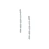 Flash Sale Anne Klein CZ Linear Baguette Earrings