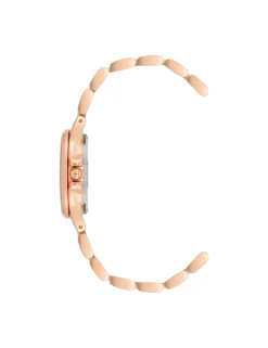 Sale Anne Klein Diamond Accented Ceramic Bracelet Watch Blush/Rose Gold-Tone