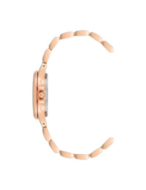Sale Anne Klein Diamond Accented Ceramic Bracelet Watch Blush/Rose Gold-Tone