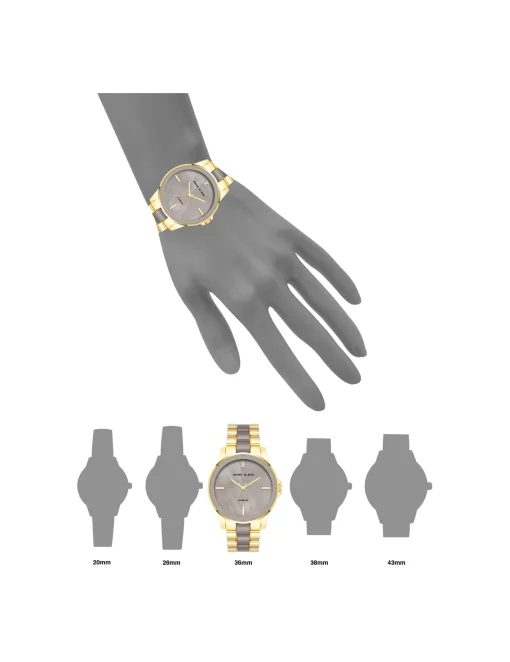 Fashion Anne Klein Diamond Accented Ceramic Boyfriend Watch- Sale