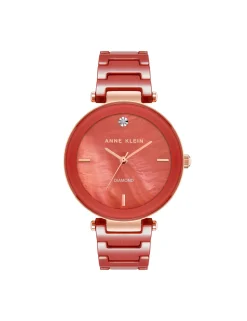 Flash Sale Anne Klein Diamond Dial Ceramic Watch