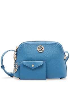 New Anne Klein Dome Crossbody With Card Case