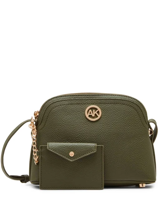 Sale Anne Klein Dome Crossbody With Detachable Card Case