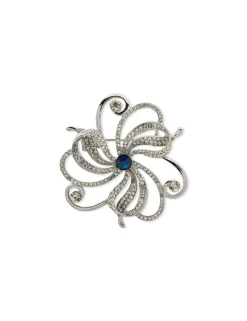 Best Sale Anne Klein Elegant Flower Pin In Gift Box