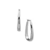 Flash Sale Anne Klein Elongated Hoop Earrings