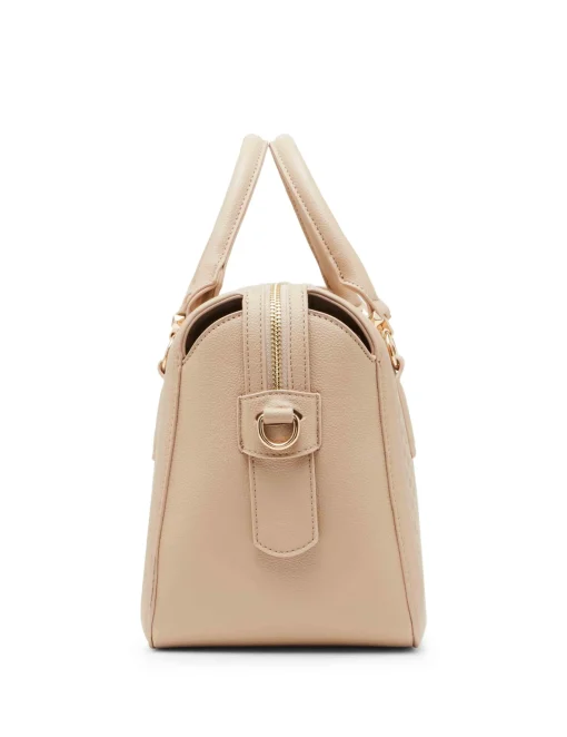 Sale Anne Klein Embossed Ak Logo Top Zip Satchel