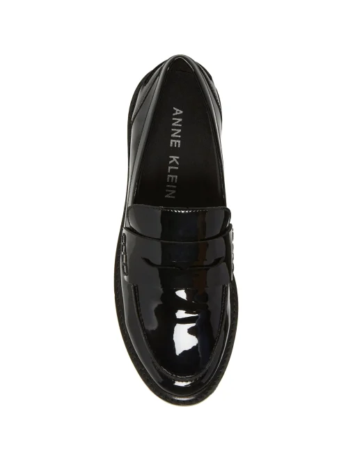 Outlet Anne Klein Emmylou Loafer Black Patent