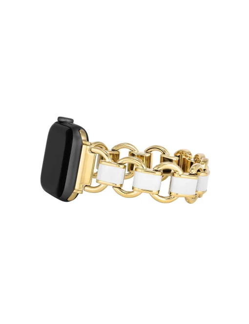 Best Sale Anne Klein Enamel Link Bracelet Band For Apple Watch®