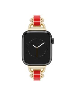 Best Sale Anne Klein Enamel Link Bracelet Band For Apple Watch®