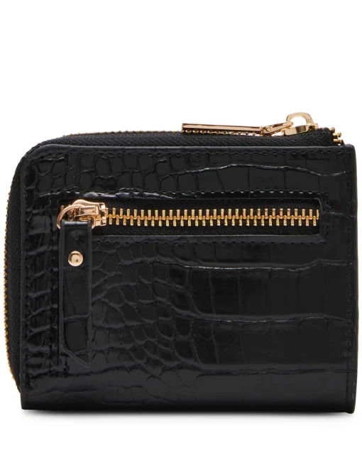 Outlet Anne Klein Envelope Flap Curved Wallet In Croco