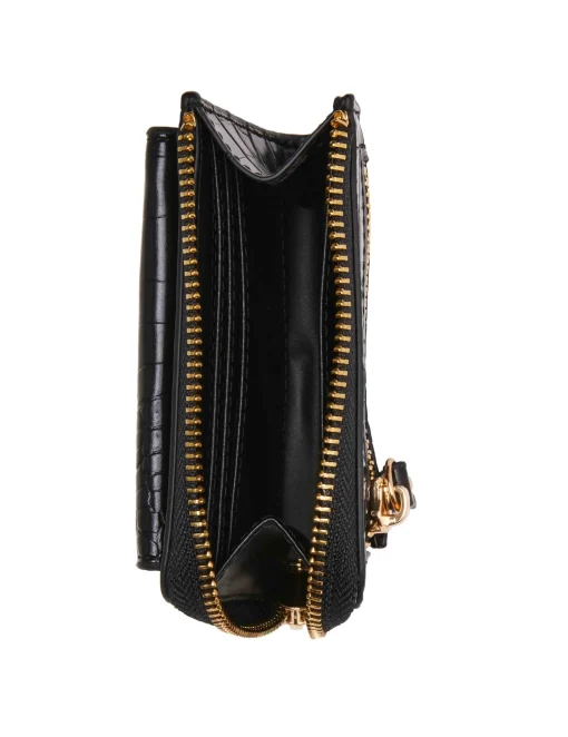 Outlet Anne Klein Envelope Flap Curved Wallet In Croco