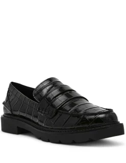 Best Anne Klein Eryn Loafer Black Croc