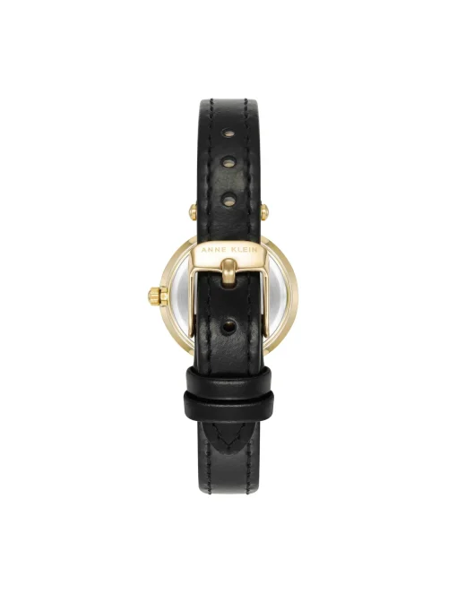 Best Sale Anne Klein Essential Leather Strap Watch