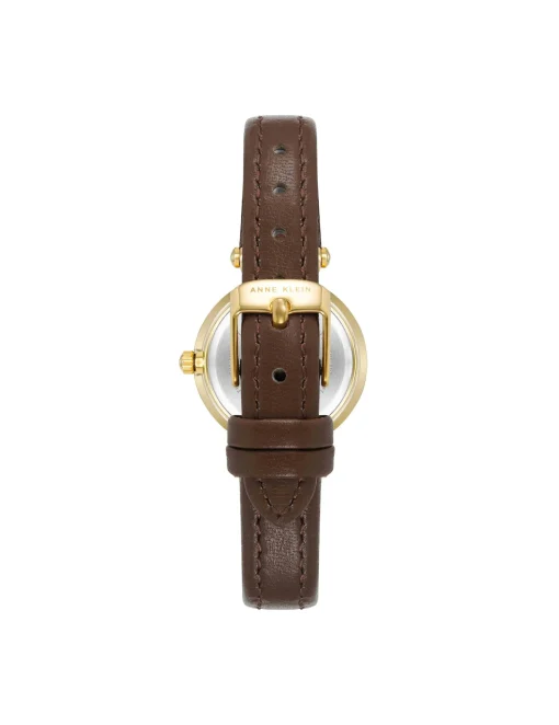 Best Sale Anne Klein Essential Leather Strap Watch