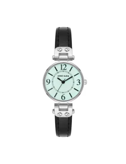 Shop Anne Klein Essential Leather Strap Watch