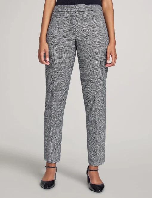 Best Sale Anne Klein Executive Collection Plaid Jacket And Bowie Pant Anne Black Combo