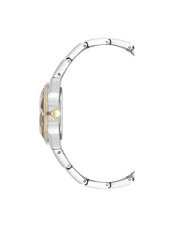 Flash Sale Anne Klein Faceted Crystal Bezel Watch