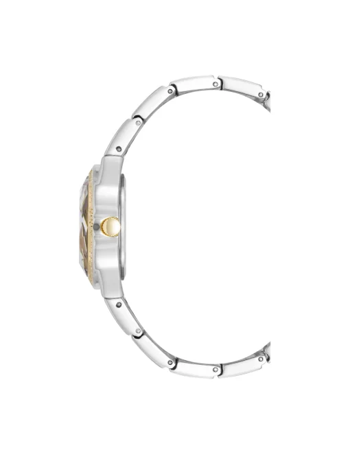 Flash Sale Anne Klein Faceted Crystal Bezel Watch